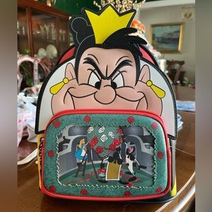 loungefly mini backpack Queen Of Hearts Disney
